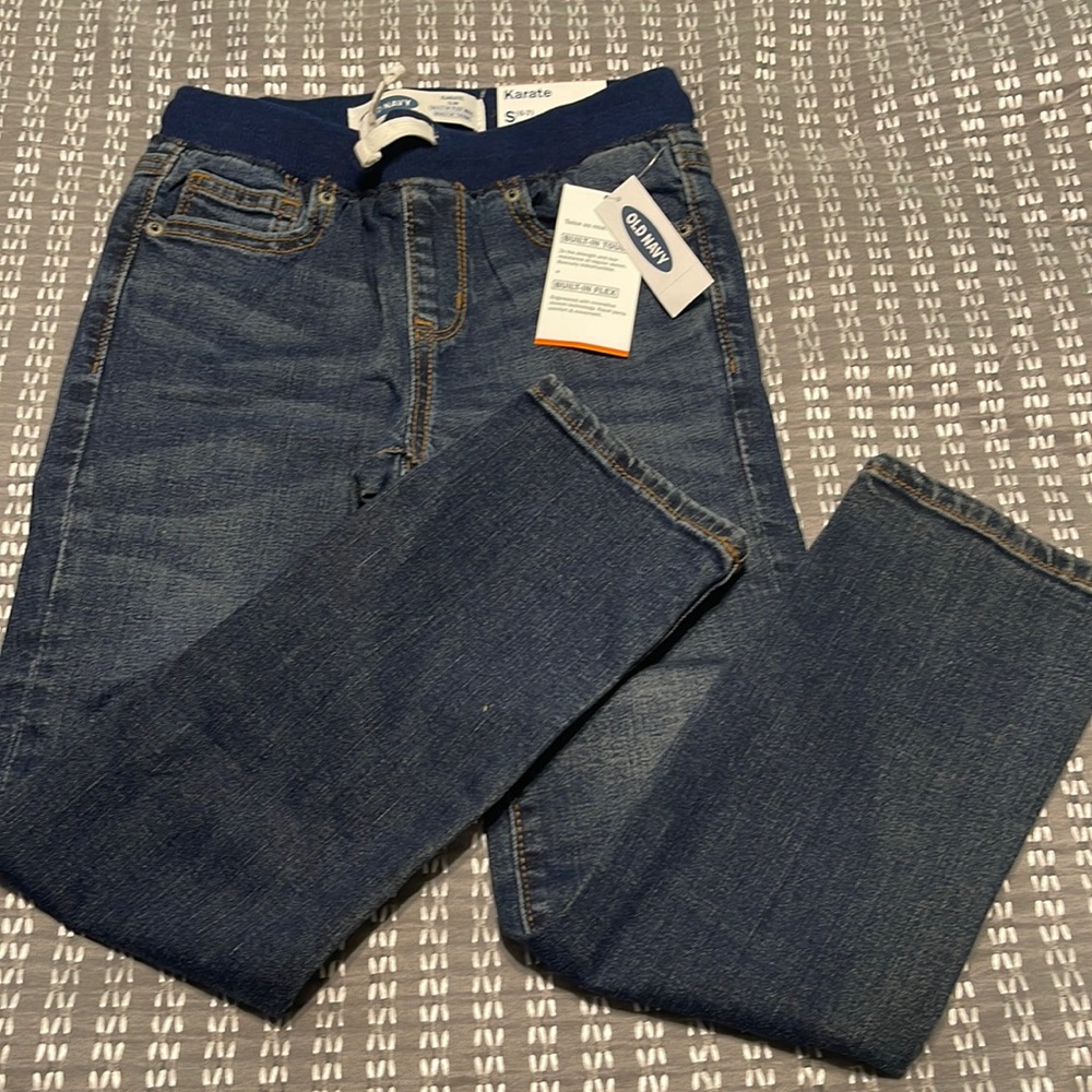 Old Navy slim fit jeans.